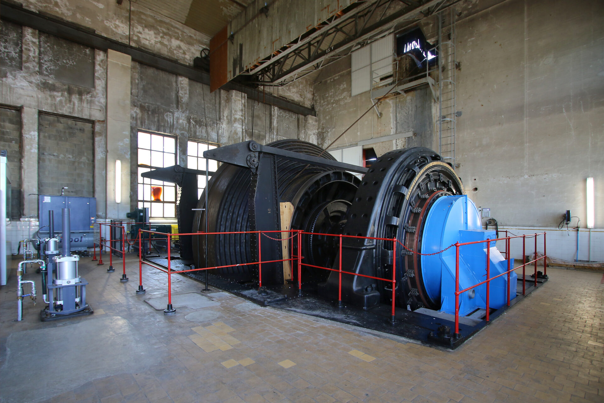 Machine d’extraction du puits Else